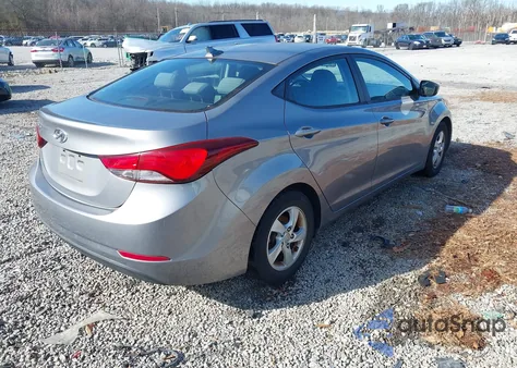 2014 Hyundai Elantra Se z USA, uszkodzony, nr VIN KMHDH4AE0EU131775